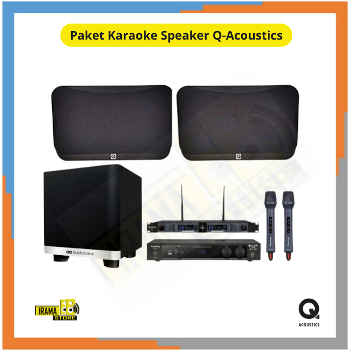 Paket Karaoke Speaker Q Acoustic - No Touch Dan Player